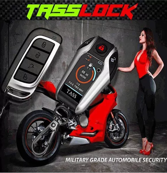 New Edition TASSLOCK – Motorcycle Alarm/Anti-theft Device For Any Bike
