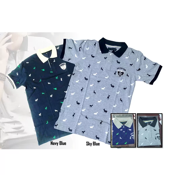 Men's Exclusive Cotton Polo Shirt - 100% Export Quality