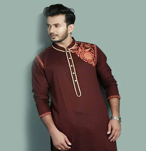 Cotton Solid Color Panjabi for Men’s